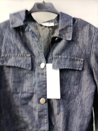 MVP WARDROBE. Cazadora denim corta T.40(s/m)