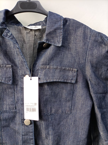 MVP WARDROBE. Cazadora denim corta T.40(s/m)