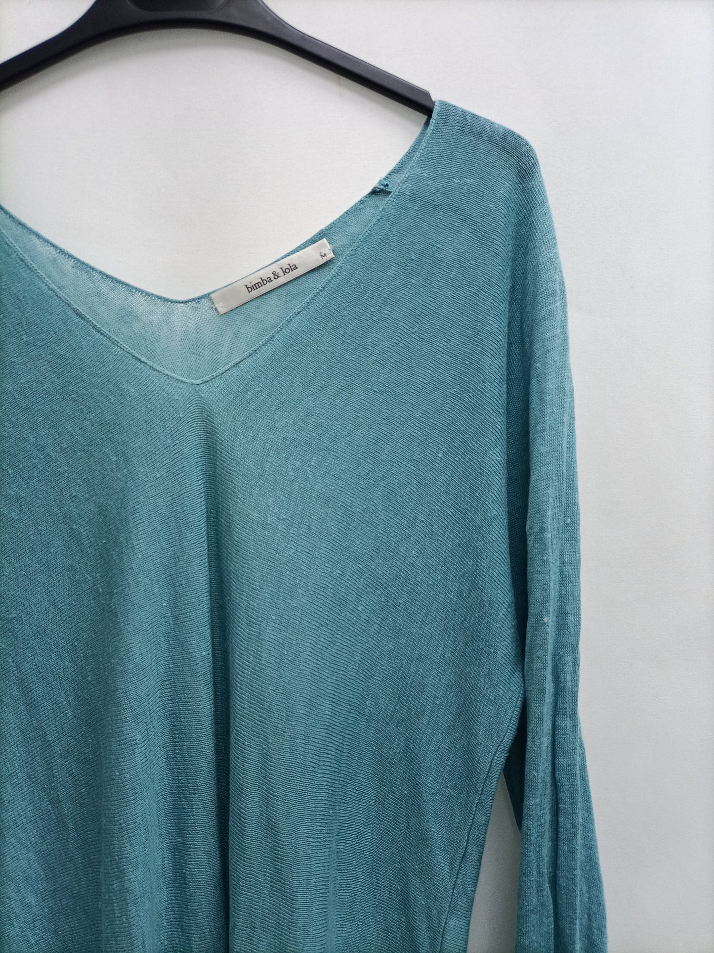 BIMBA Y LOLA. Thin blue top TM