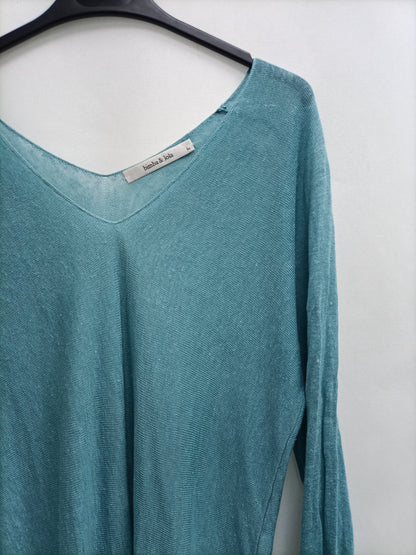 BIMBA Y LOLA. Thin blue top TM