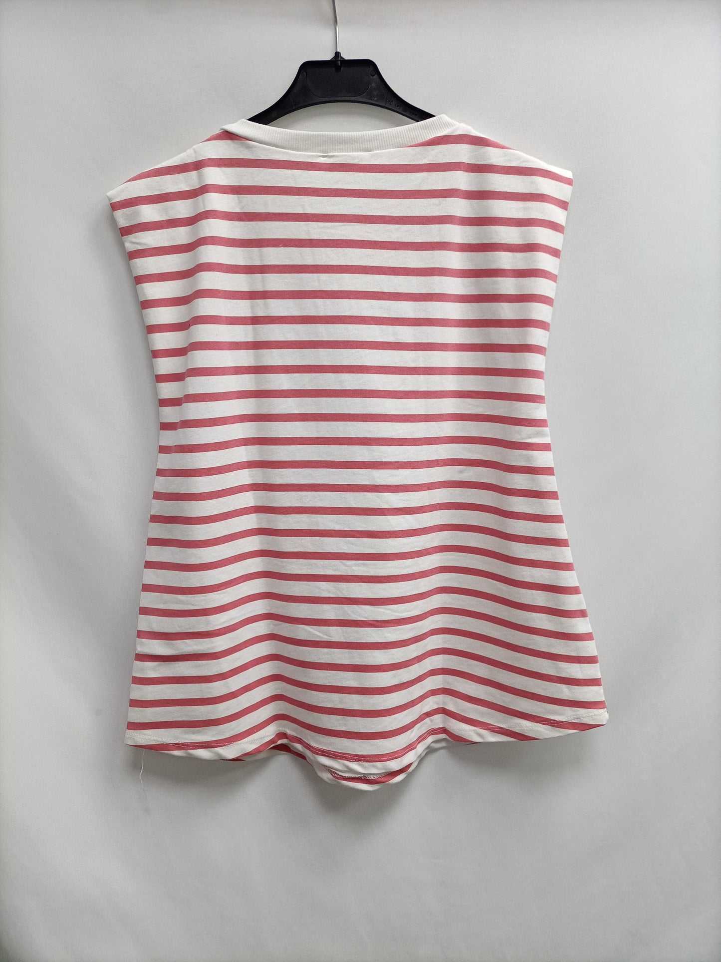 CARLOTA&amp;CO. Striped sleeveless T-shirt TL