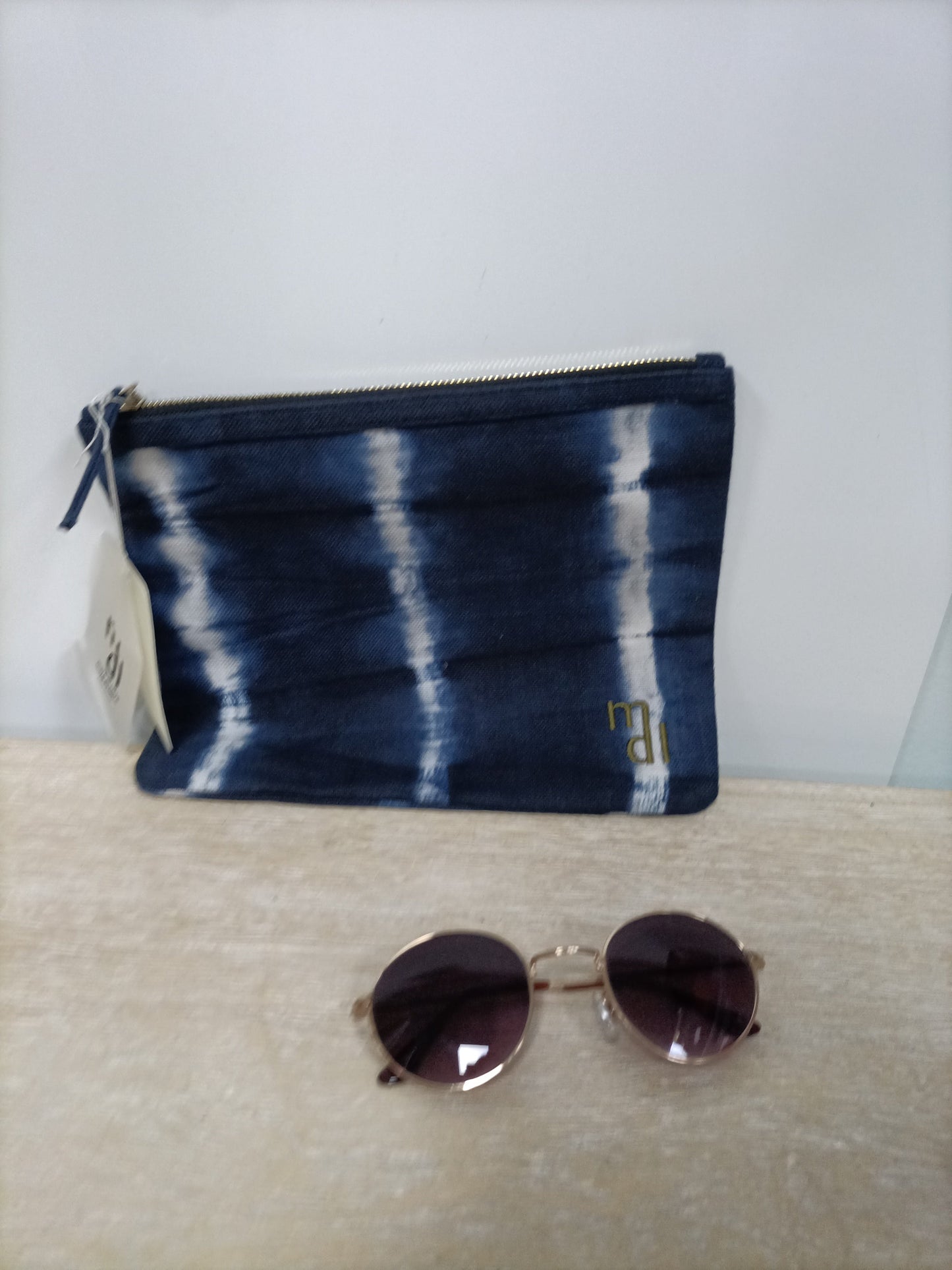 MARE DI LATTE. Cartera de mano tie dye