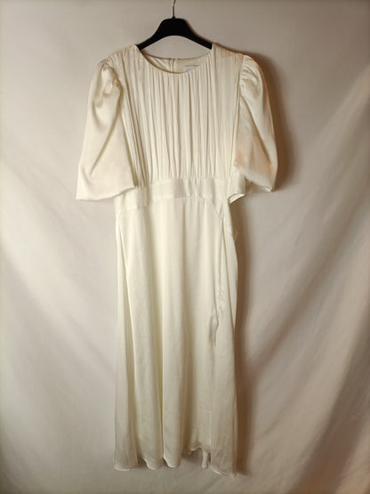 LADY PIPA. White midi dress T.xxl