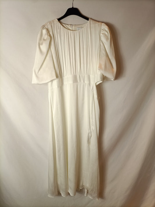 LADY PIPA. White midi dress T.xxl