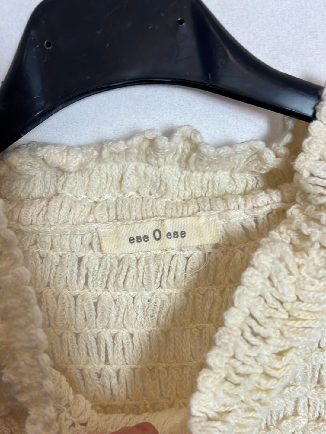 Textured ruffled jersey. TS