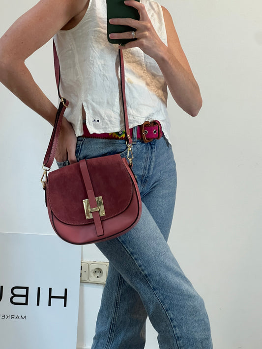 OTRAS. Bolso bandolera piel