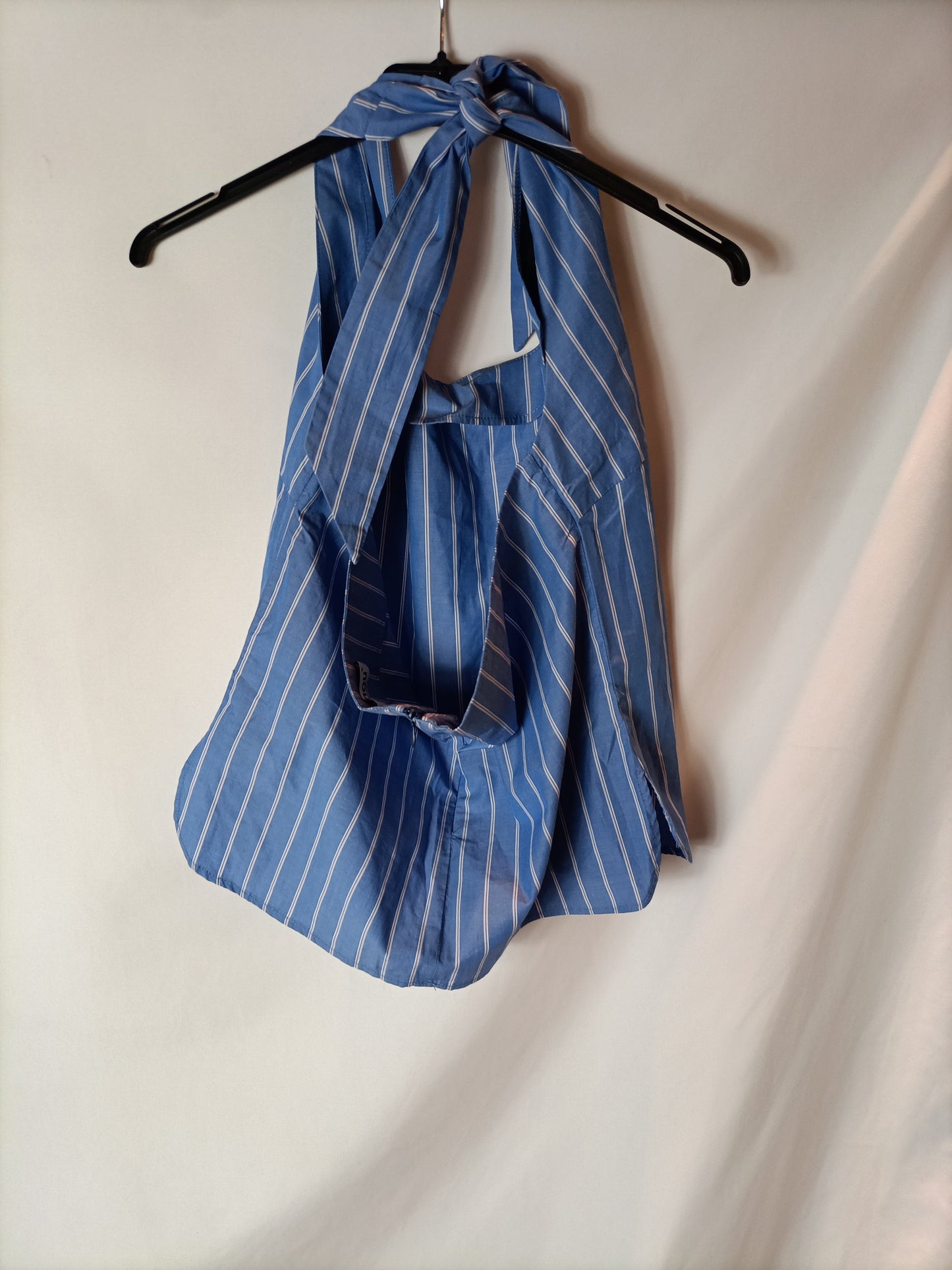 SHOU BARCELONA. Total look top y pantalón rayas. T S(M)