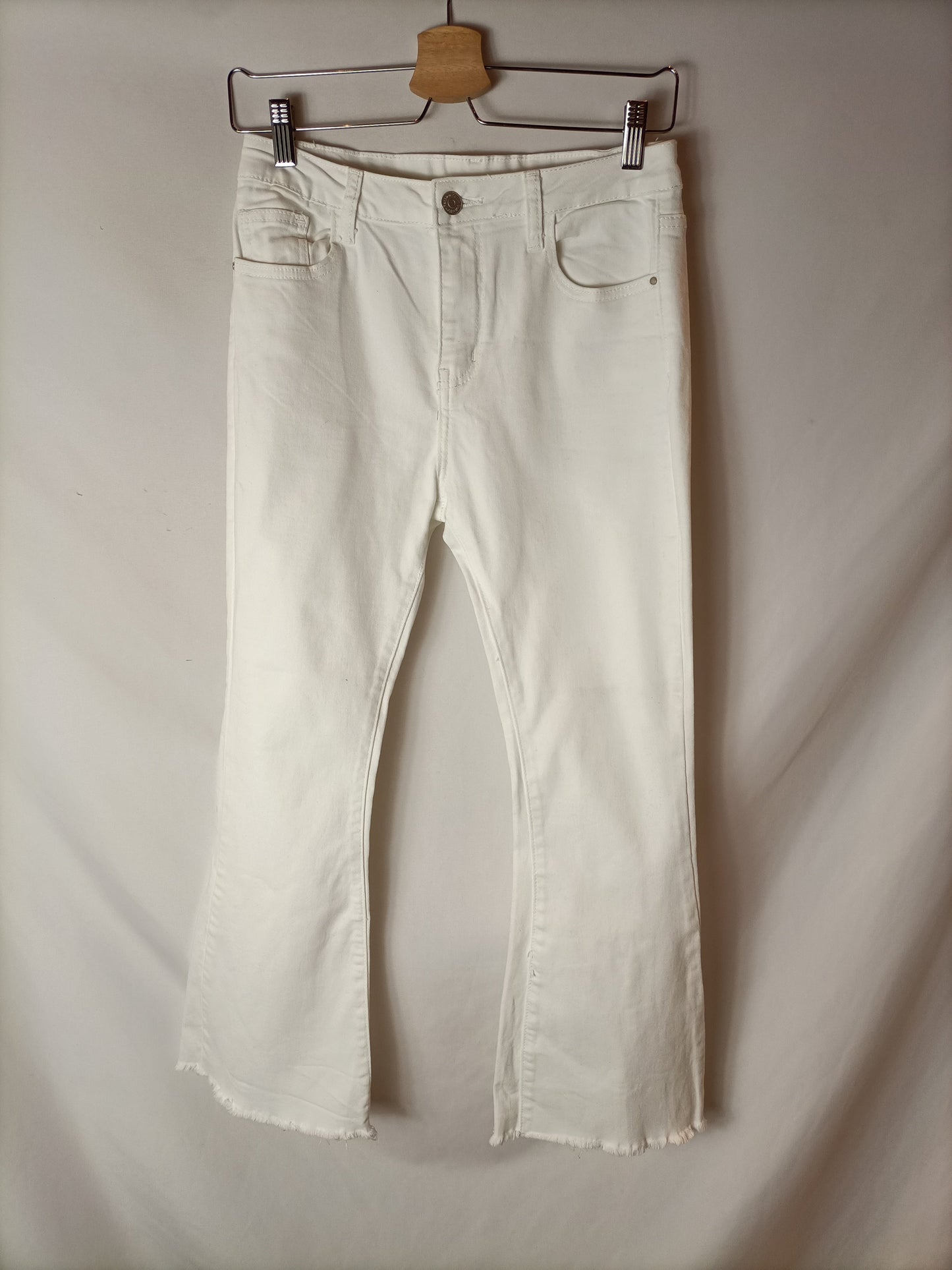 OTRAS. Pantalón blanco denim T.xl(36)