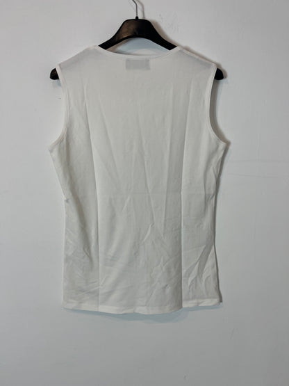 ROBERTO VERINO. Beaded print top. TM