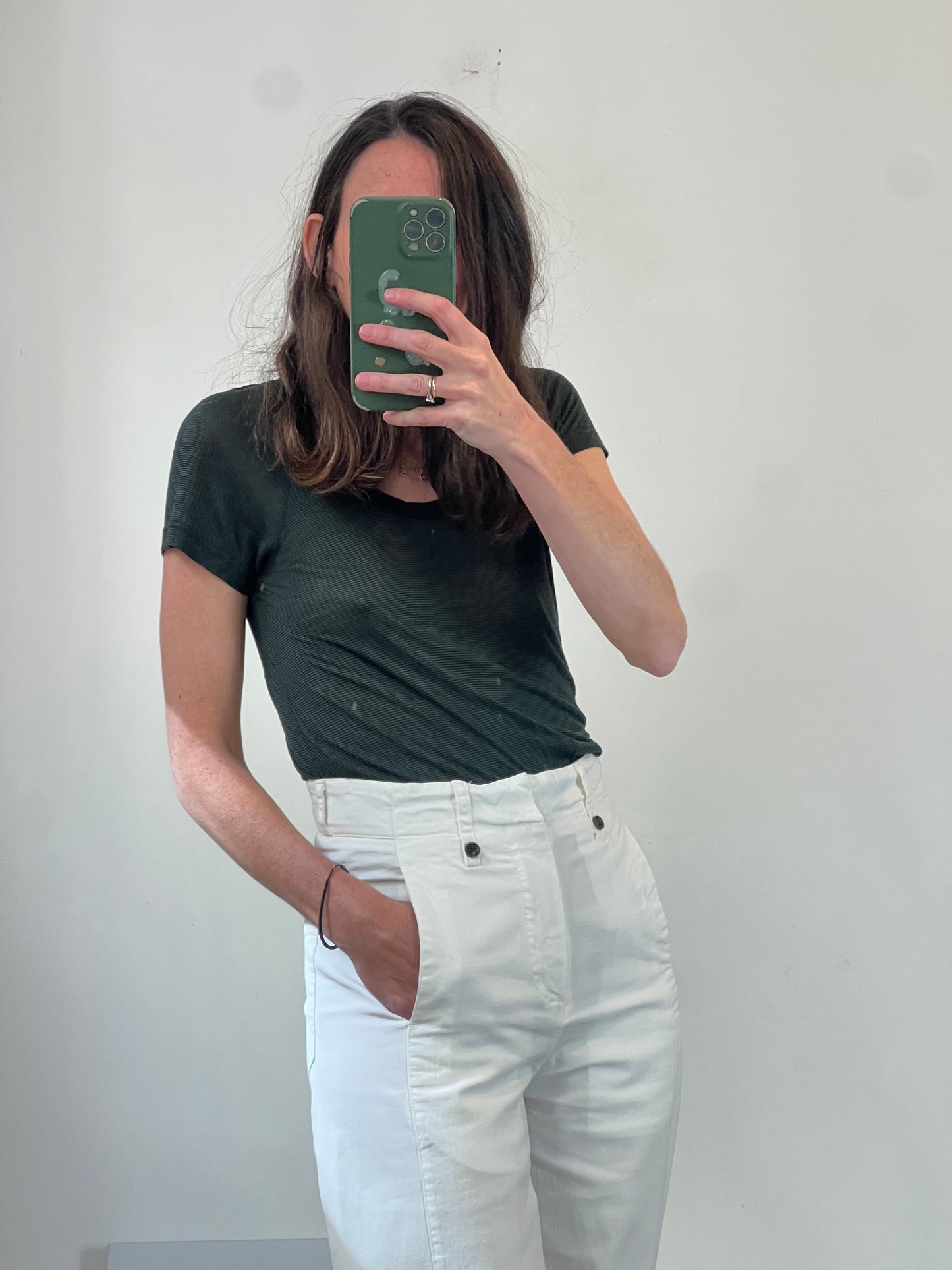 ISABEL MARANT. Camiseta rayas fluida