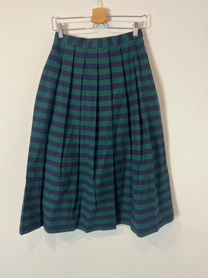 WINDSOR. Striped midi skirt. T 38