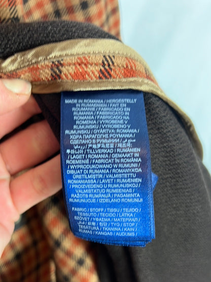 GANT. Long checked coat. TM