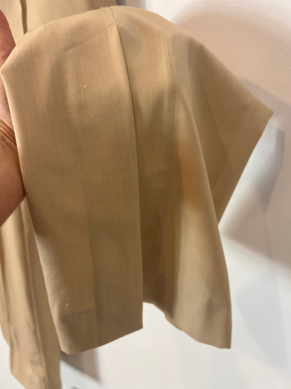 H&amp;M x Rockh. Flowy beige trousers with slits. Size 34