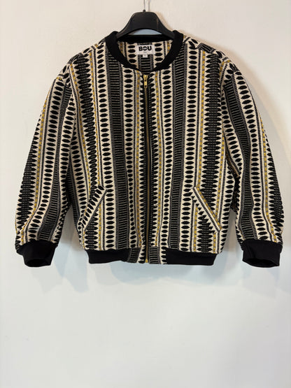 OTRAS. Bomber hilos dorados textura. T L