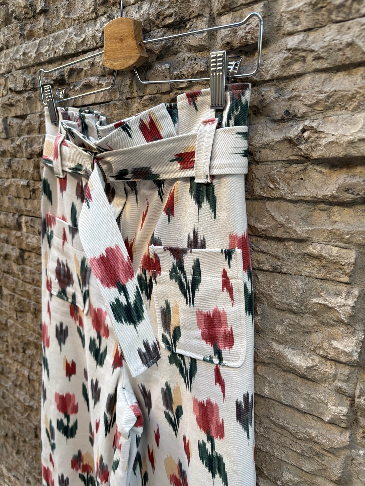 SEZANÈ. Pantalón denim "marty" T.36