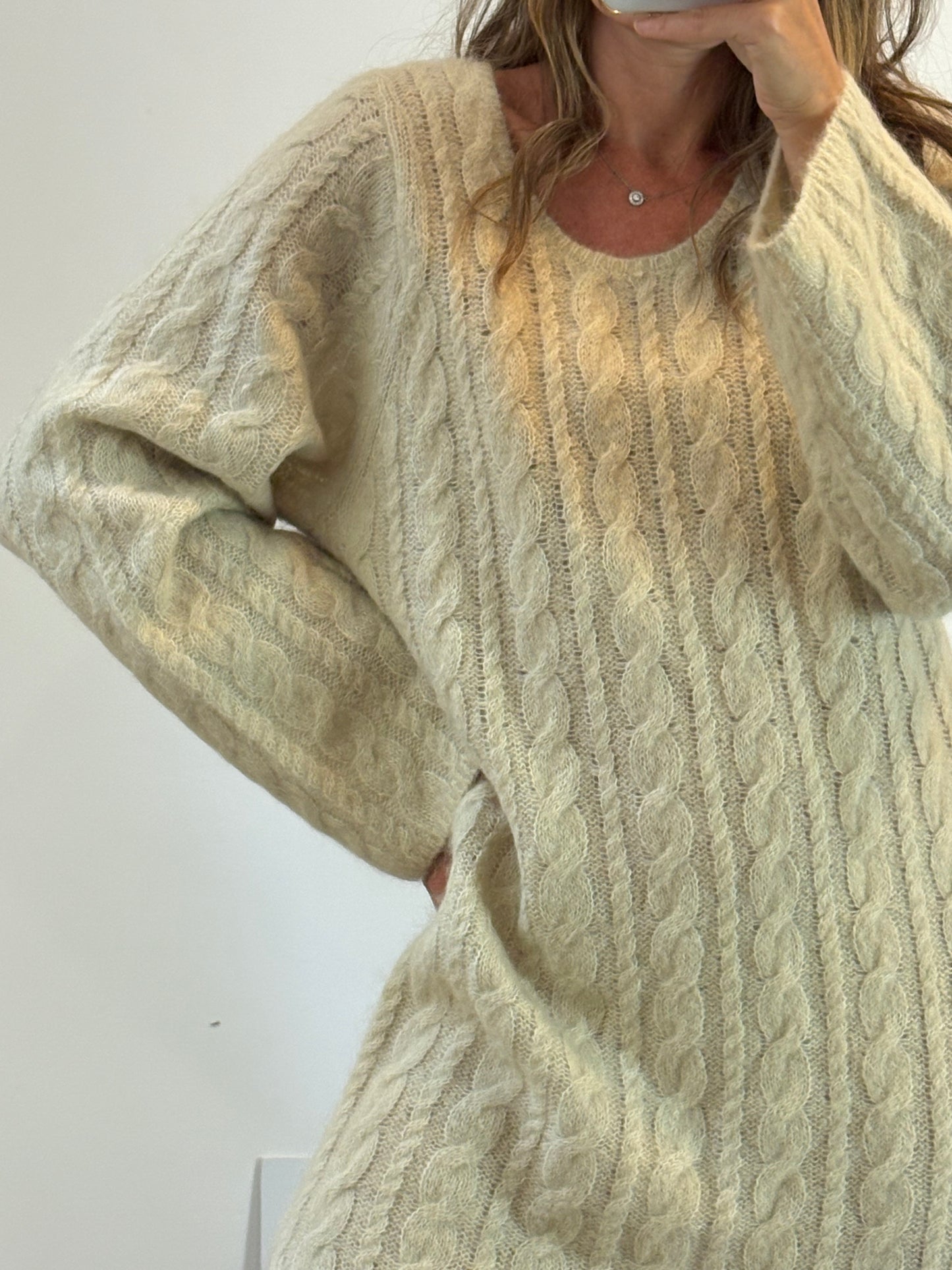 BY MALENE BIRGER. Vestido largo lana. T S