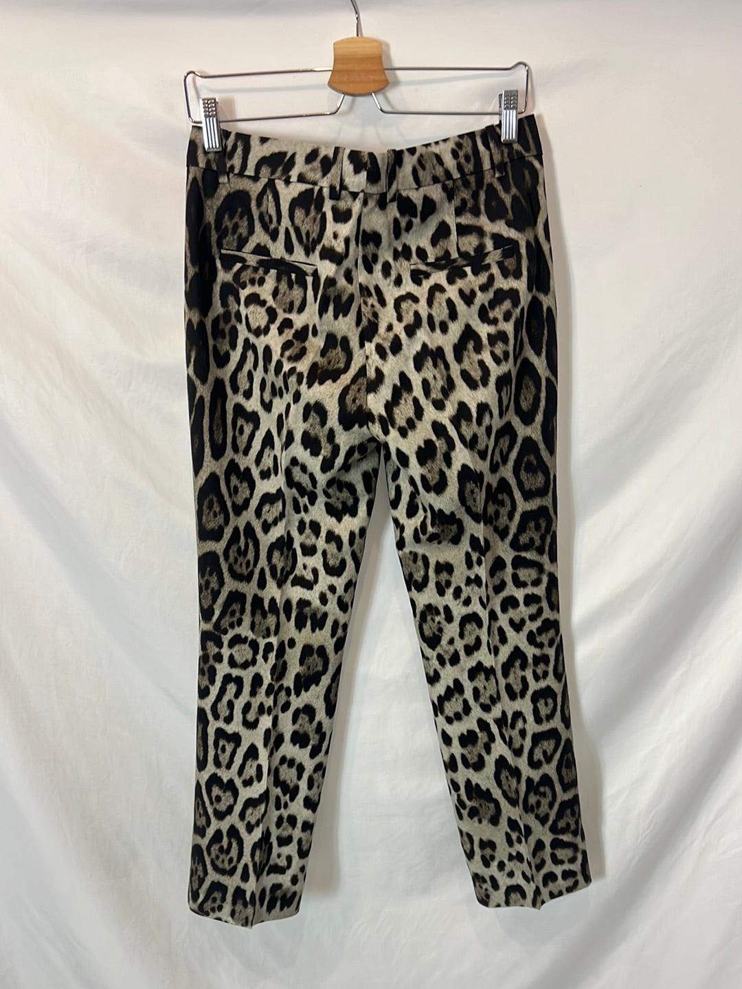 ZARA. Flowy animal print Ts trousers