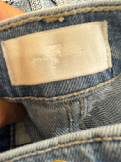 7 FOR ALL MAKIND. Denim rectos claros. T 27 (38)