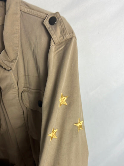 REIKO. Camel jacket with pockets. TL