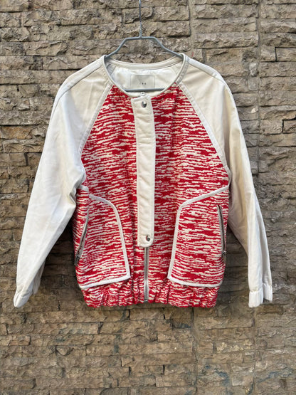 IRO. Chaqueta bicolor con peil