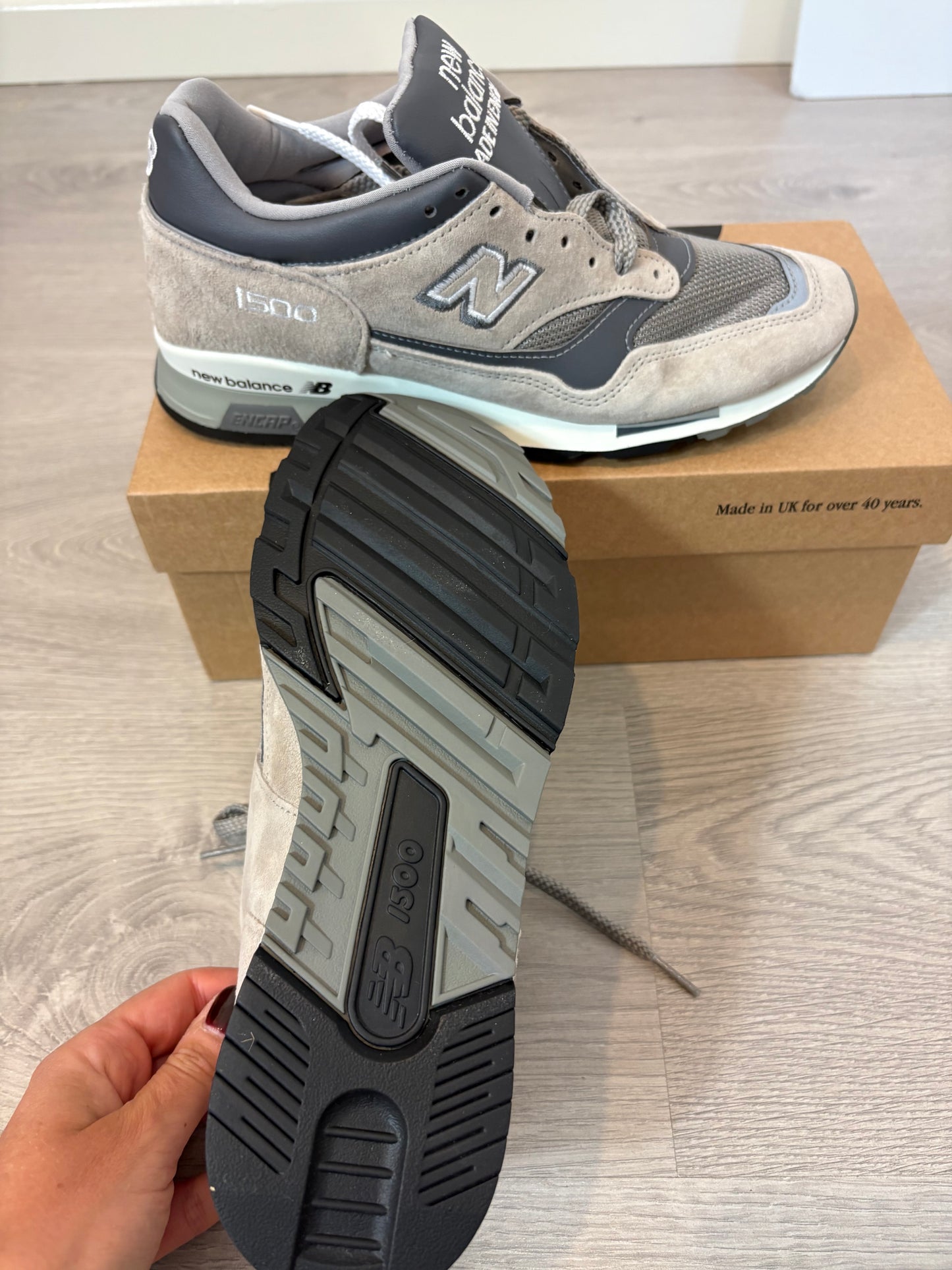 NEW BALANCE. Zapatilla modelo 1500 made in England. T 39.5