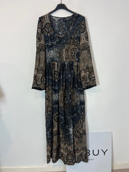 OTRAS. Vestido largo estampado  TU(s/m)