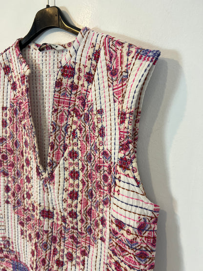 ZARA. Conjunto estampado textura. T M