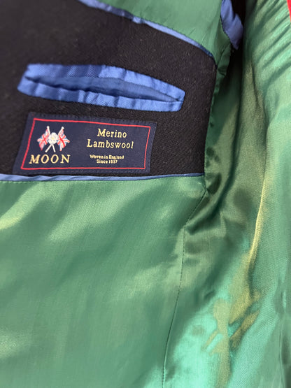 THE GOOSE. Blue wool blazer with red buttons. Size 44(L)