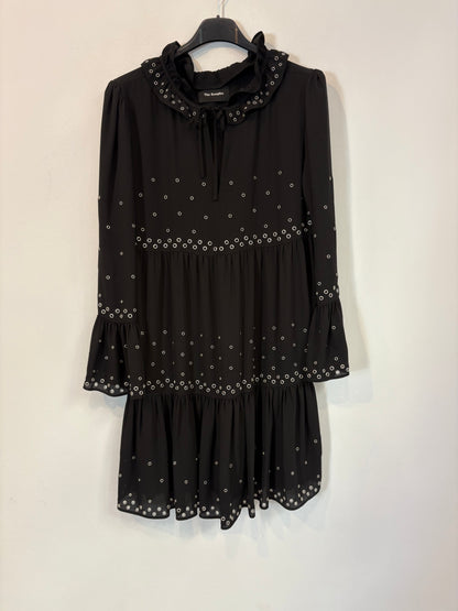 AMEÉ. Sleeveless fringed sweater S.(s)