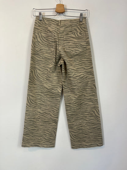 MUSCARI. Pantalón culotte animal print T.s