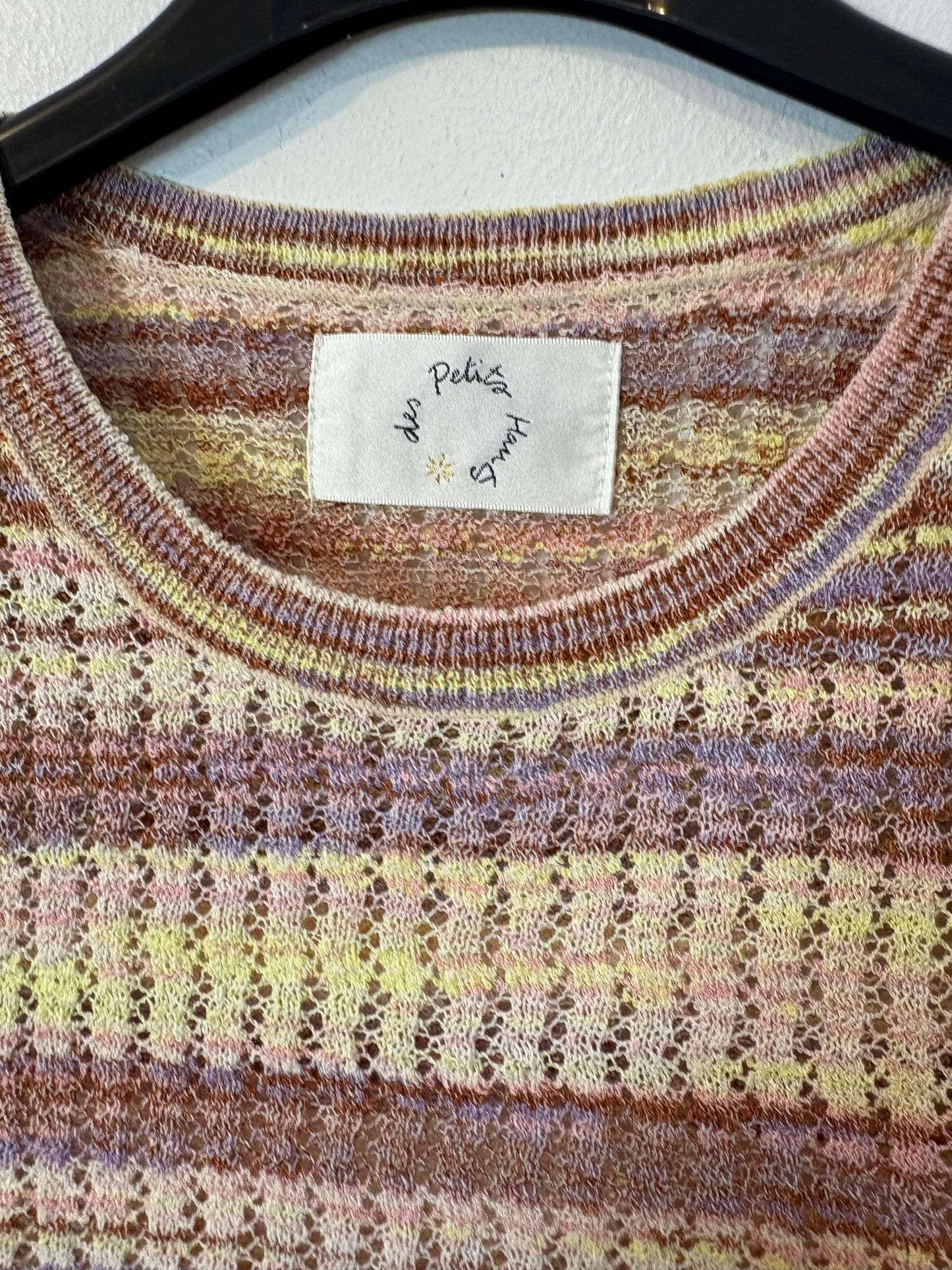 DES PETITS HAUTS. Top hilo colores