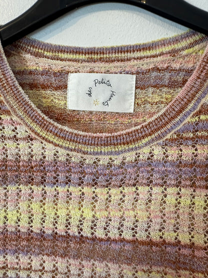 DES PETITS HAUTS. Top hilo colores