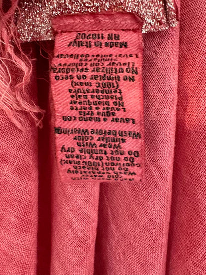 ZADIG & VOLTAIRE. Pañuelo rosa algodón