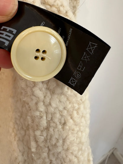 ISABEL  MARANT. Blazer borrego detalle manga