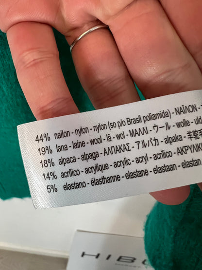 ZARA. Green sweater with wool and alpaca. TL