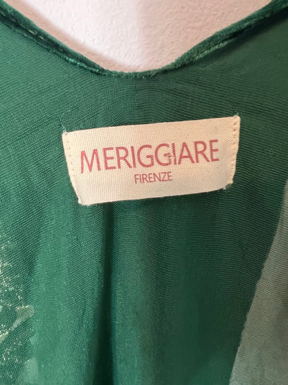 MERIGGIARE. Kimono flores terciopelo TU(m)