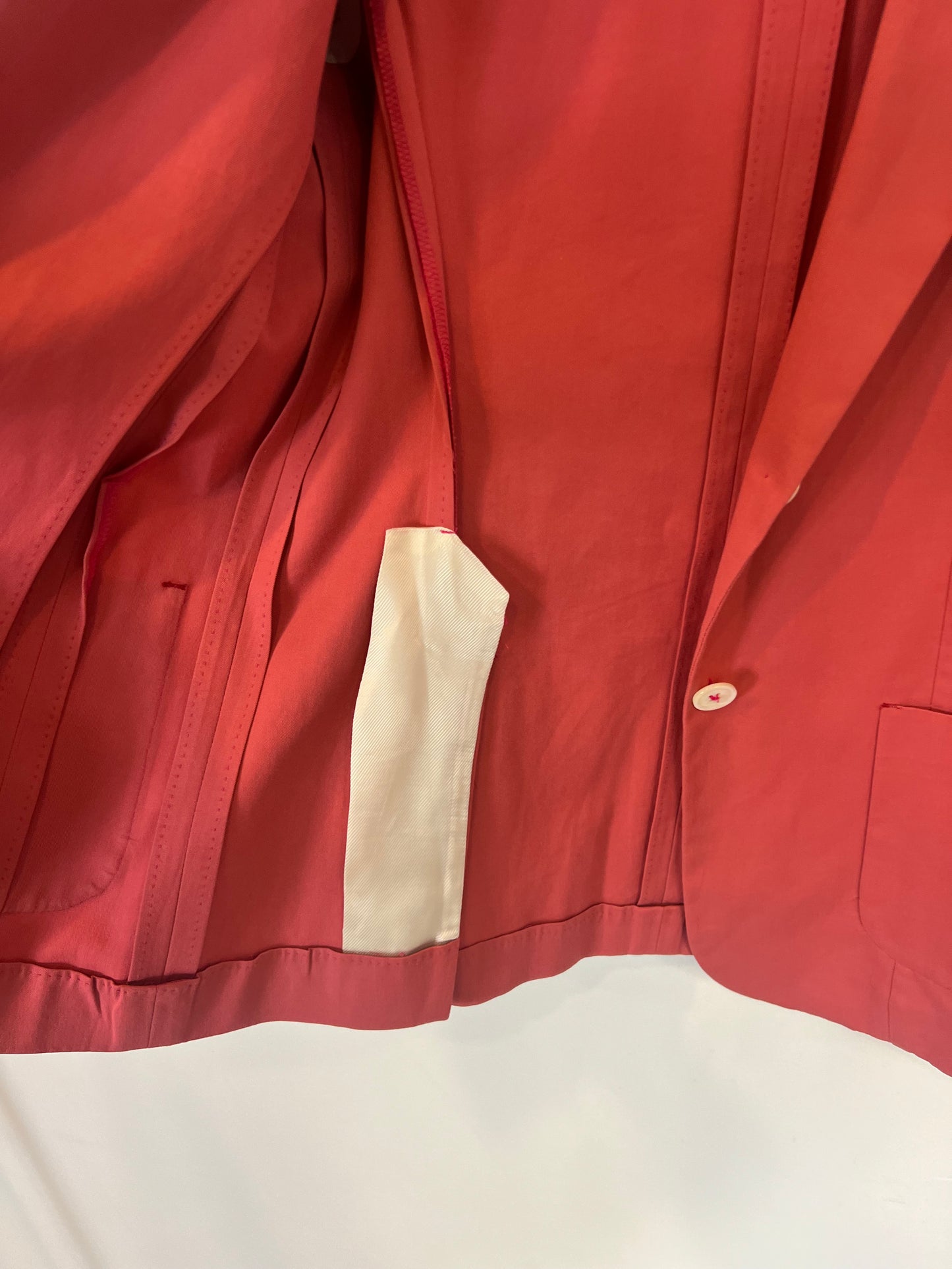 JUST ONE. Blazer rosa ligera. T 42 (M)