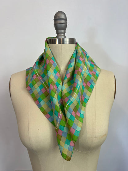 GLOBE. Pañuelo cuadros colores