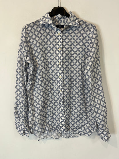 BCORNER. Blusa lino estampada T.42 (s)
