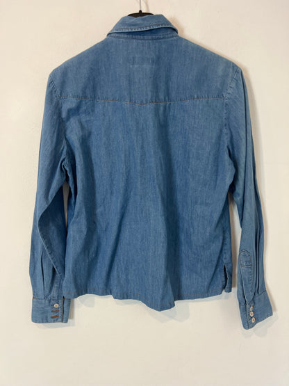 ARBELAITZ. Camisa denim ligera bolsillos. T S