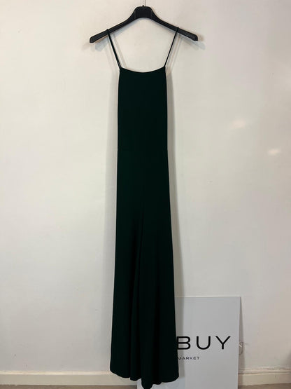 ZARA. Mono verde largo palazzo