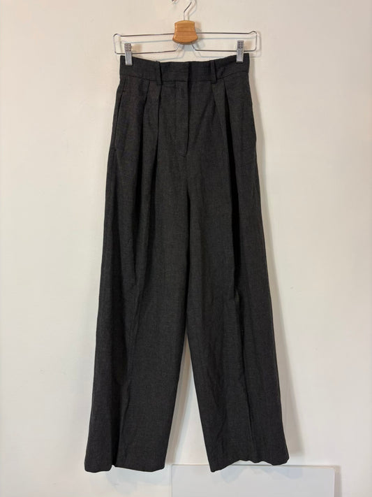 ZARA. Pantalón sastre gris marengo