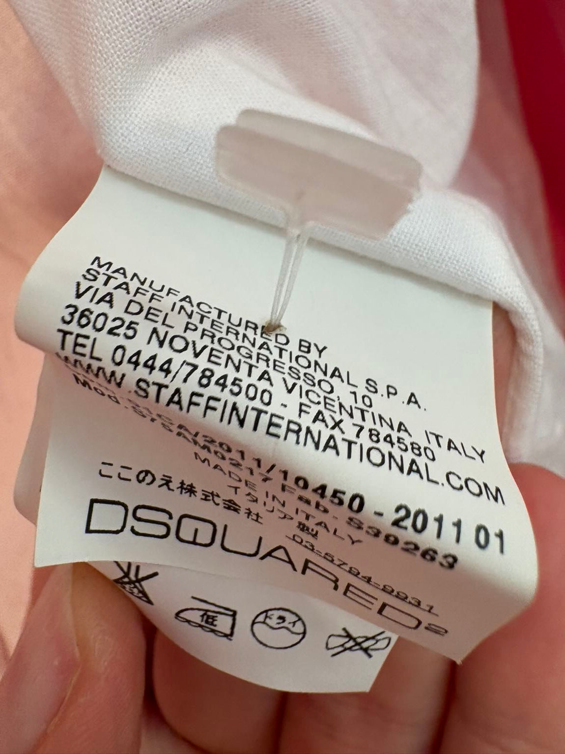 DSQUARED2. Chaqueta rosa cortita cremallera