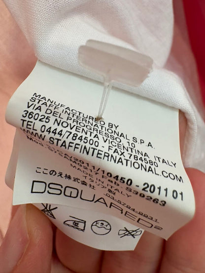 DSQUARED2. Chaqueta rosa cortita cremallera