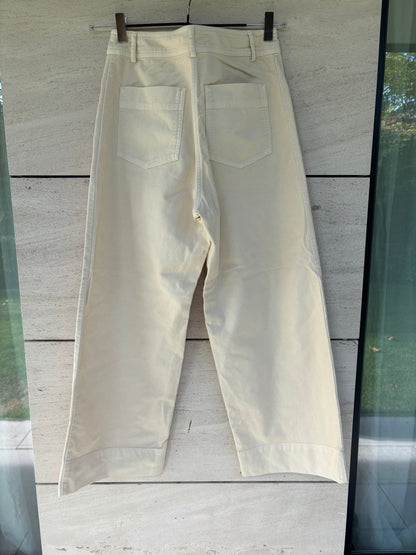 SESSÚN. Denim beiges bolsillos