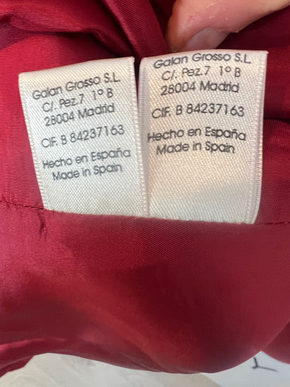 NIHIL OBSTAT. Vestido midi seda volante T.u(M)