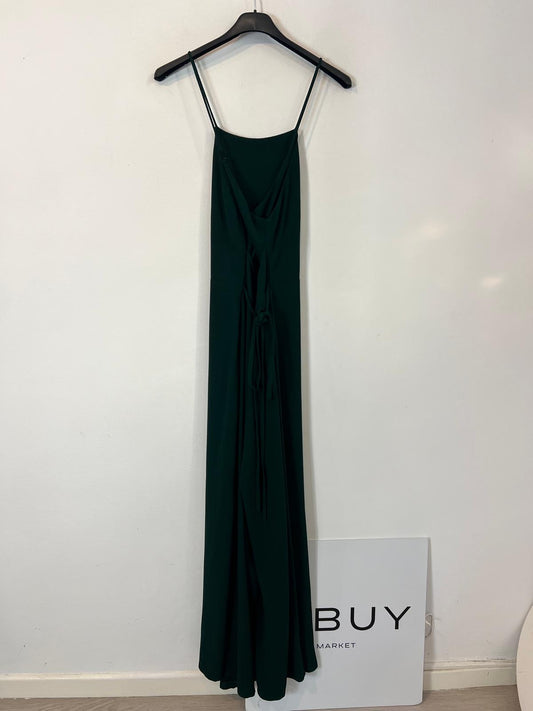 ZARA. Mono verde largo palazzo