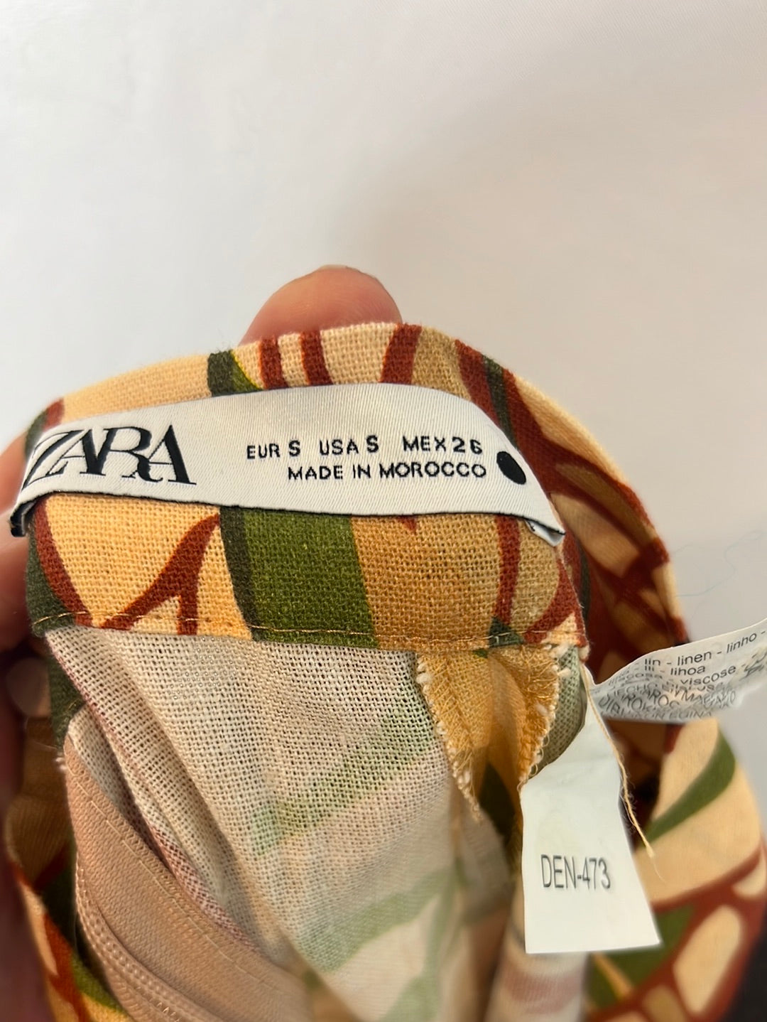 ZARA. Ts ruffled midi skirt