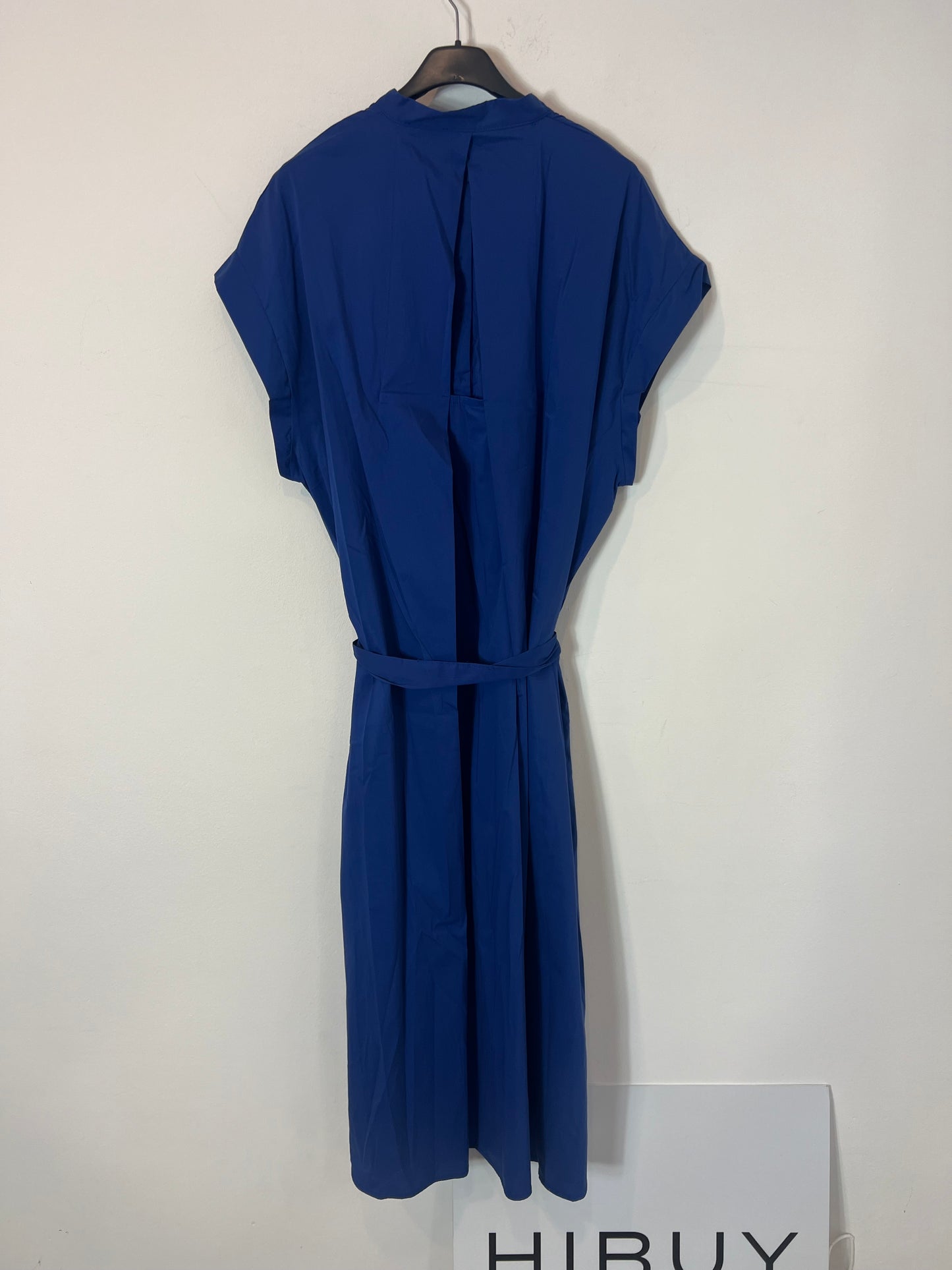 DIXIE. Blue flowing dress Ts (M)
