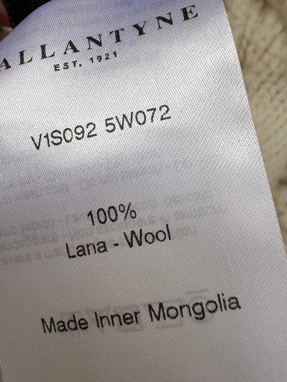 BALLANTYNE. Jersey lana beige flecos T.38